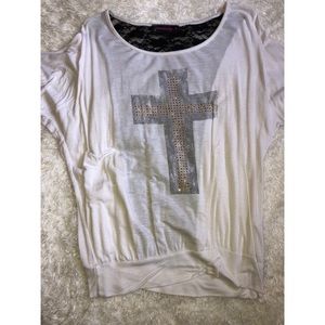 White Cross shirt by Annabelle